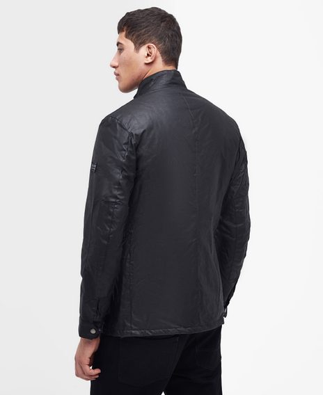 Barbour International Duke Wax Jacket — Black