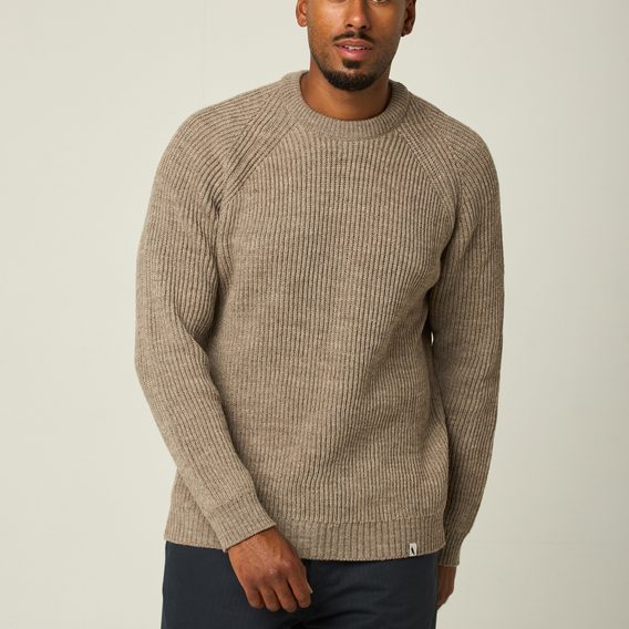 Peregrine Ford Crew Jumper — Oak