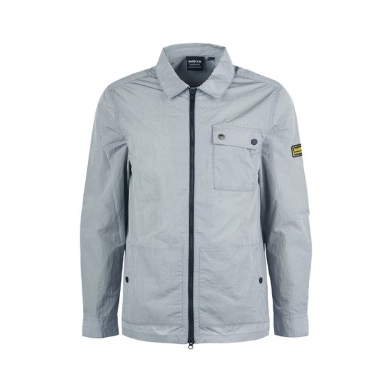 Barbour International Inlet Overshirt — Battleship