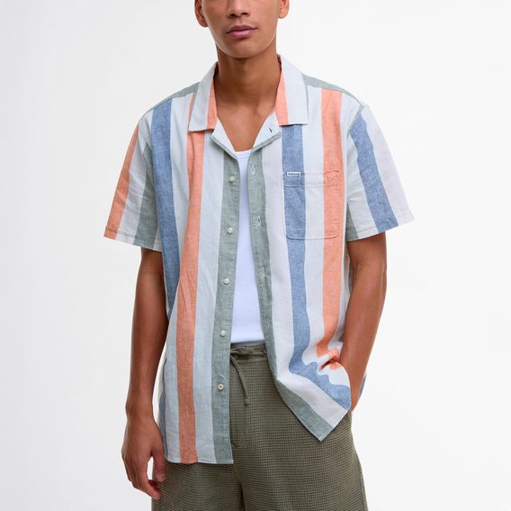 Barbour Clearwell Striped Short-Sleeved Shirt