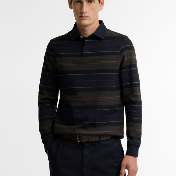 Barbour Frith Striped Rugby Shirt — Classic
