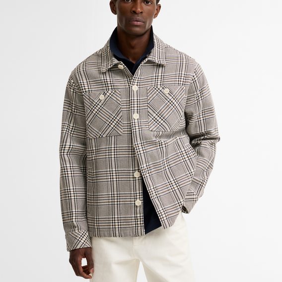 Barbour Alderney Houndstooth Overshirt