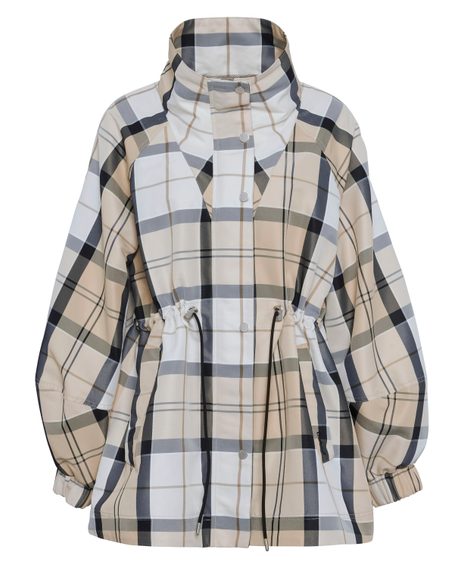 Barbour Suri Checked Showerproof Jacket