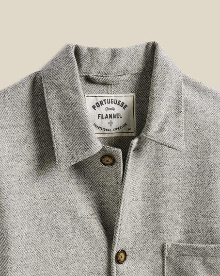 Portuguese Flannel — Labura Herringbone Wool