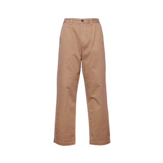 Barbour Washed Stretch Relaxed Trousers — Stone