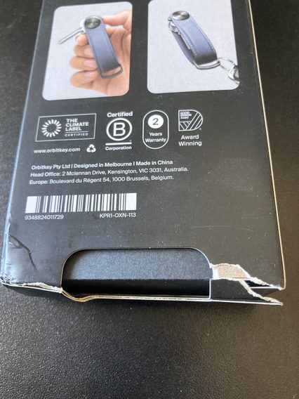 Bazár: Orbitkey Pro — Saffiano Leather (Oxford Navy)