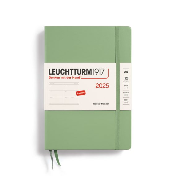 LEUCHTTURM1917 — Medium Weekly Planner 2025 (A5)