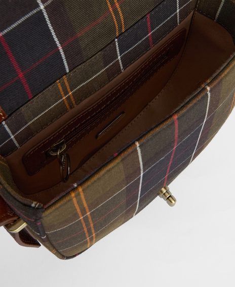 Barbour Elm Tartan Crossbody Bag — Classic Tartan