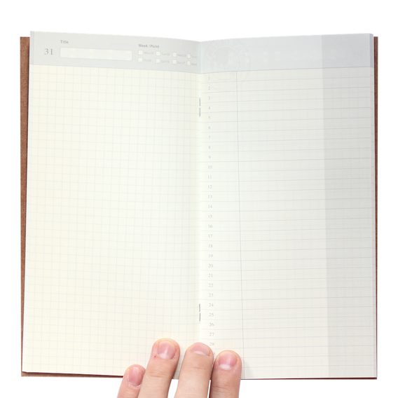 TRAVELER'S 005 — Free Diary (Daily)