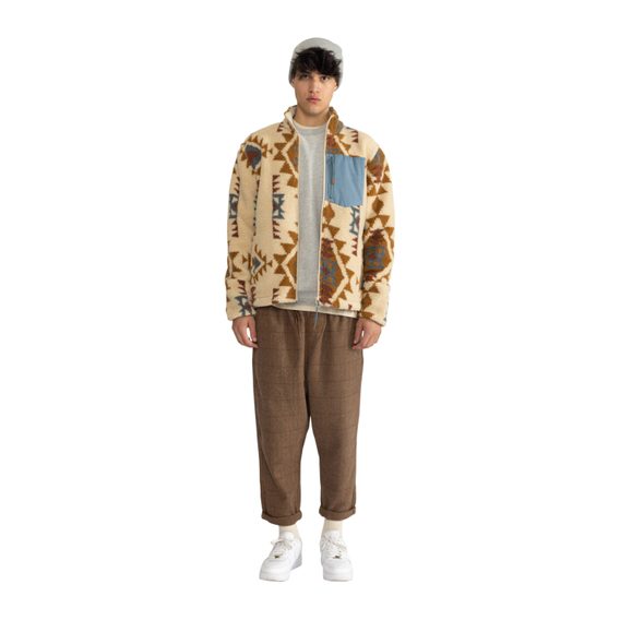 Revolution Printed Fleece — Offwhite