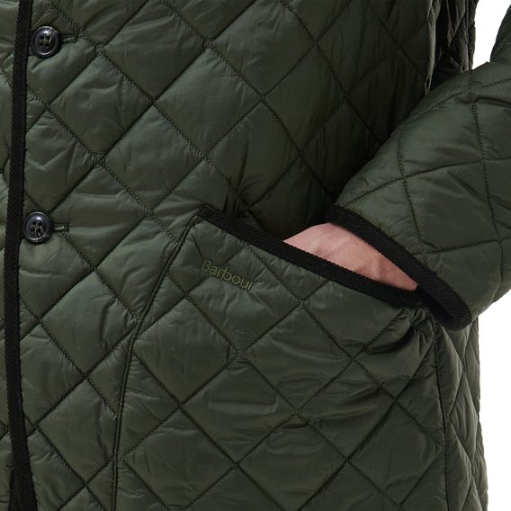 Barbour Modern Liddesdale Quilted Jacket — Olive