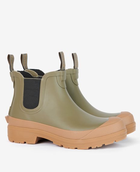 Barbour Storm Wellingtons — Olive