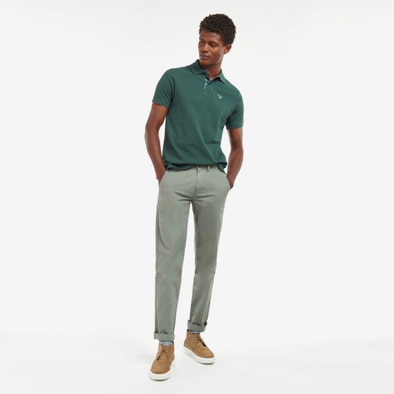 Barbour Tartan Pique Polo Shirt — Green Gables
