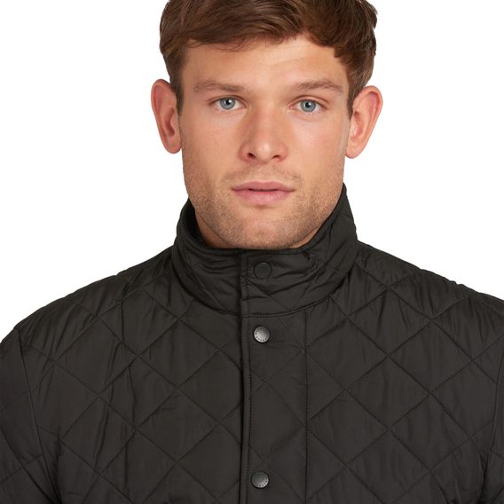 Barbour Chelsea Sportsquilt Jacket — Black
