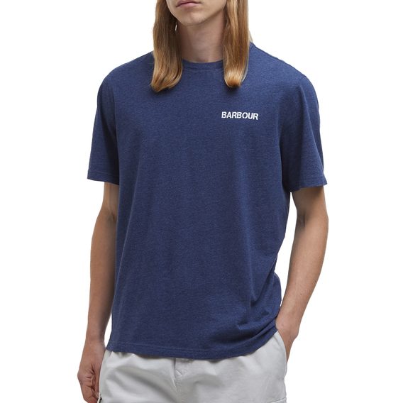 Barbour Perham Graphic T-Shirt — Indigo