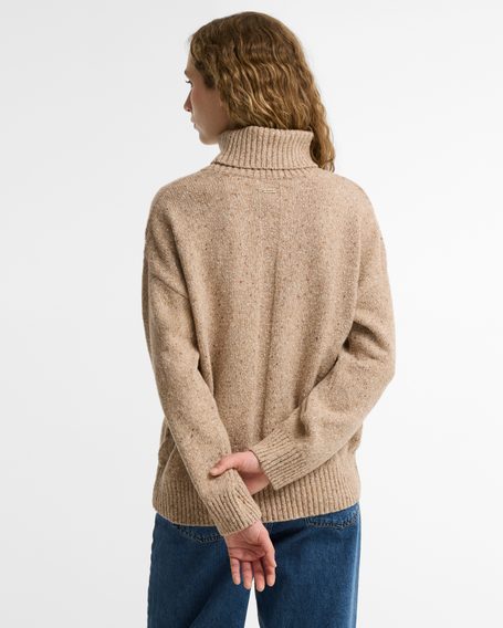 Barbour Stanford Fleck Rollneck Wool Jumper — Warm Trench