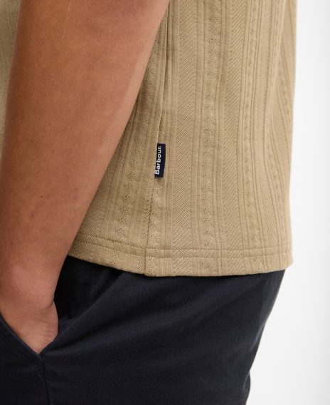 Barbour Harwell Textured Tailored T-Shirt