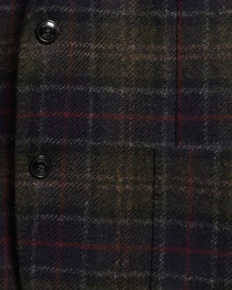 Barbour Sanders Moons Tartan Blazer