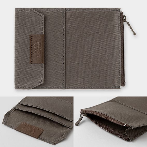 Traveler's Notebook Card Size 20th Anniversary Set — Brown