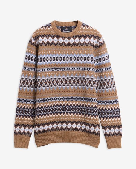 Barbour Case Fair Isle Jumper — Trench