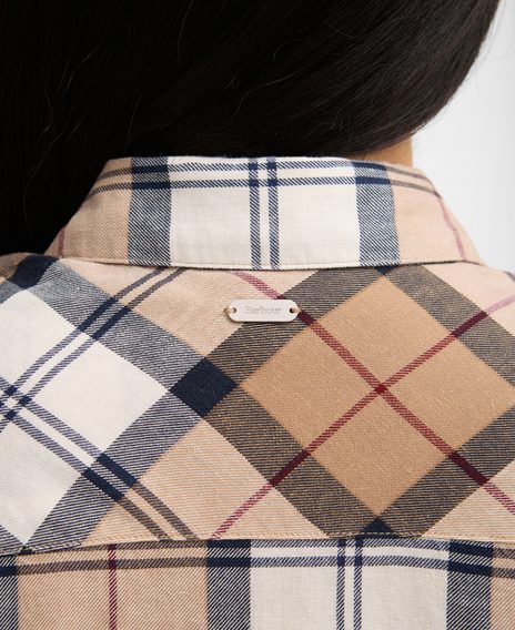 Barbour Fern Midi Dress — Hessian Tartan