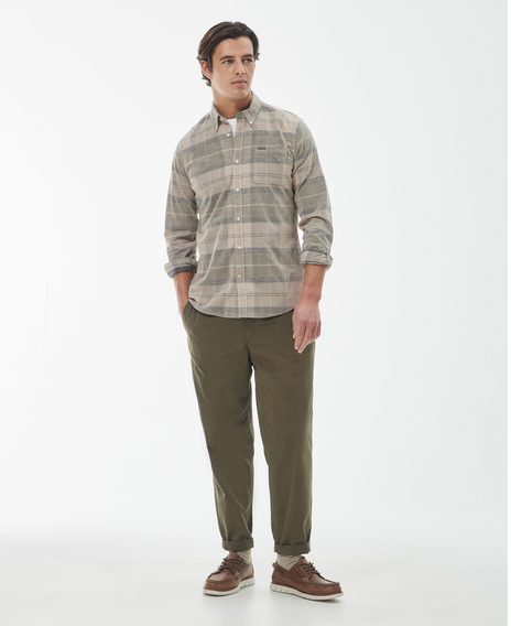 Barbour Blair Tailored Shirt — Forest Mist