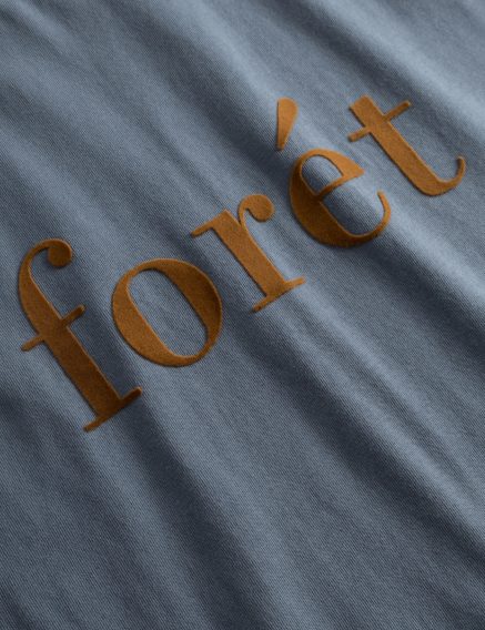 forét Resin T-shirt — Vintage Blue