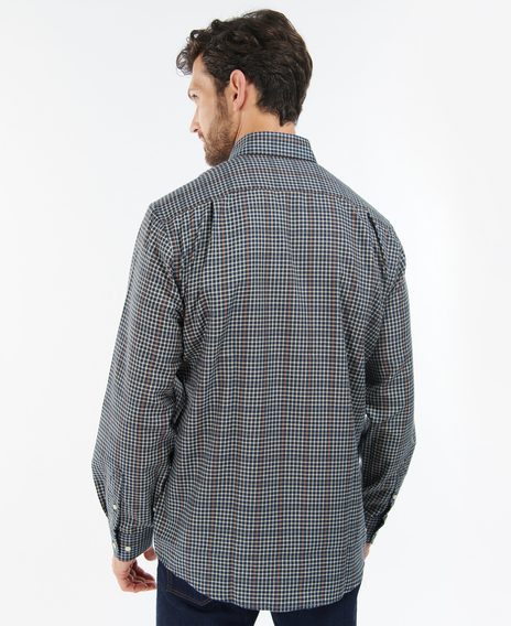 Barbour Henderson Thermo Weave Shirt — Navy