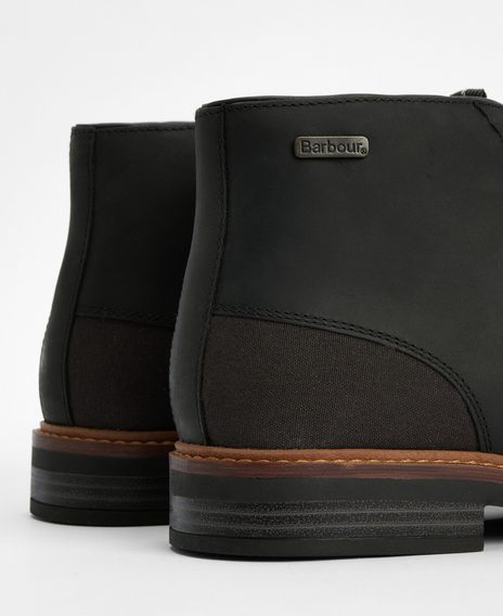 Barbour Readhead Chukka Boots — Classic Black