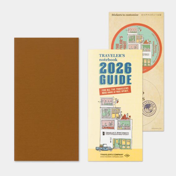 Traveler's Notebook — 2026 Second Half Weekly Vertical Diary