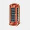 Barbour Archive Pin — Phone Booth