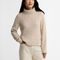 Barbour Ambleside Cable-Knit Rollneck Jumper — Oatmeal