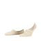 Falke Step High Cut Invisible Socks — Sand Melange