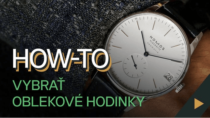 Ako si vybrať hodinky k obleku