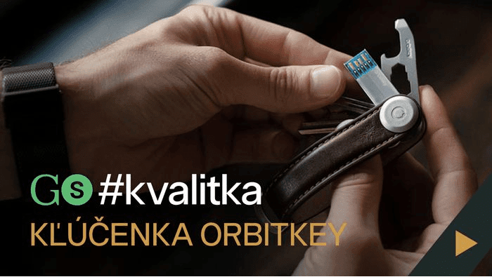 #Kvalitka - Kľúčenka Orbitkey