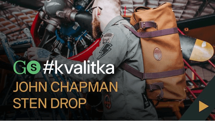 #Kvalitka - Taška John Chapman Sten Drop Holdall