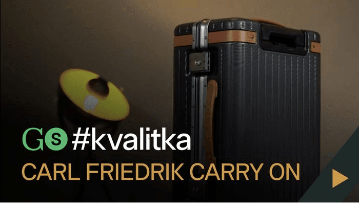 #Kvalitka - Palubný kufor Carl Friedrik The Carry-on
