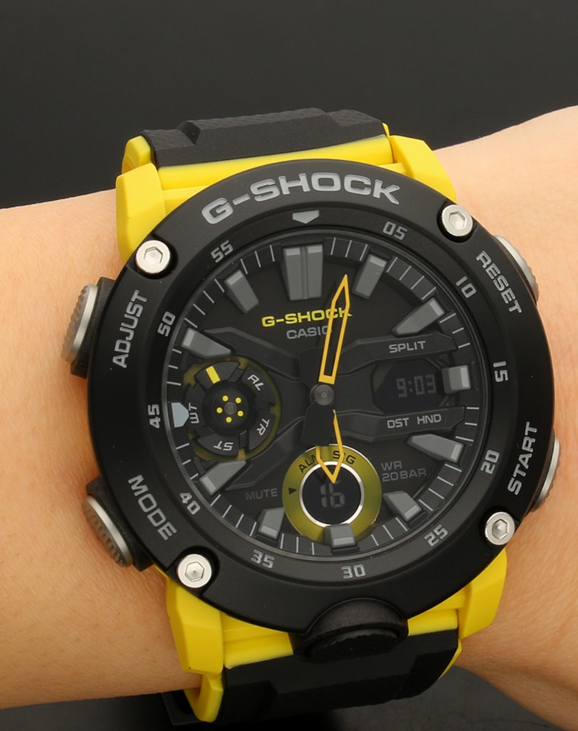 casio carbon core guard review