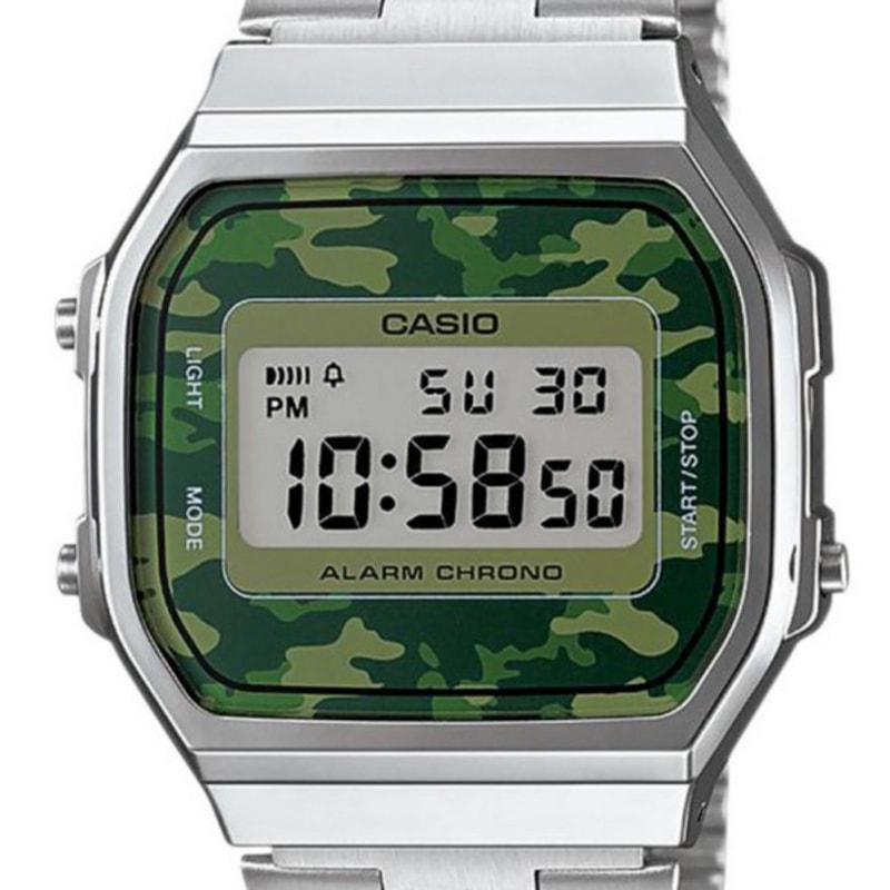 casio a158w set time