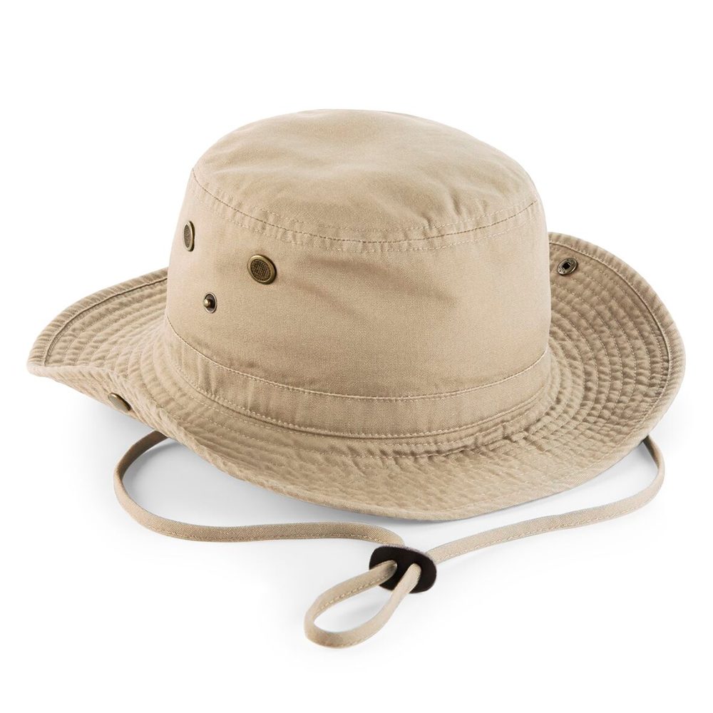 E-shop Beechfield Bavlnený klobúk Outback # Piesková