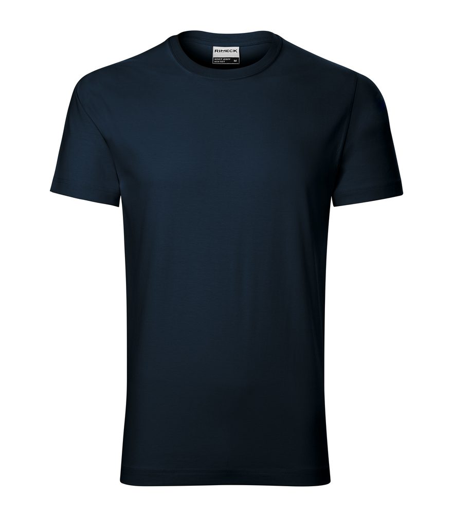 MALFINI Pánske tričko Resist heavy - Námornícka modrá | XL