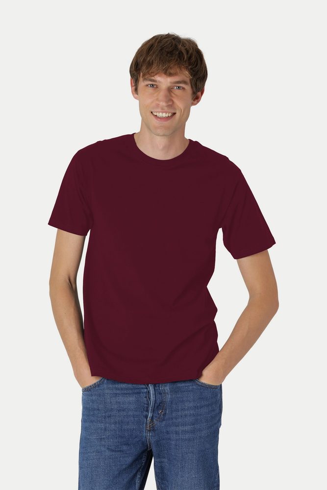 Neutral Pánske tričko Classic z organickej Fairtrade bavlny - Bordeaux | XXXL