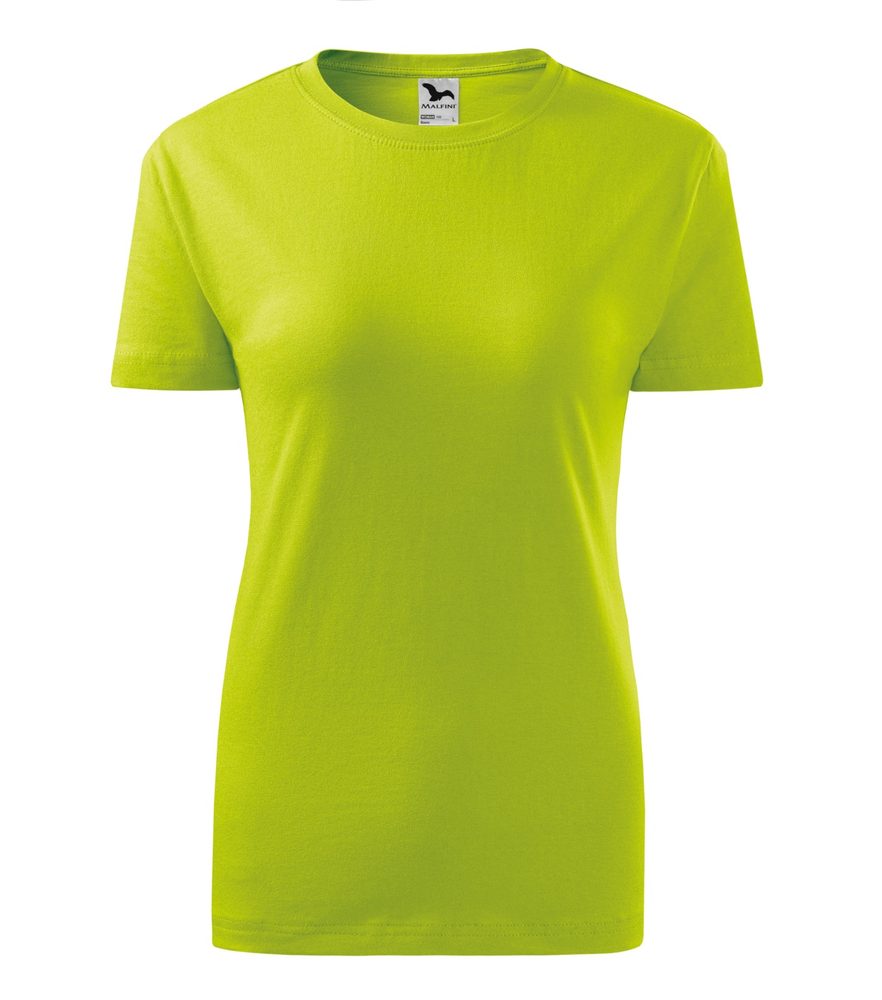 MALFINI (Adler) Dámske tričko Classic New - Limetková | XL