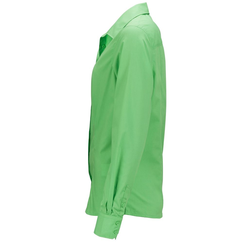 James & Nicholson Dámska košeľa s dlhým rukávom JN641 - Limetkovo zelená | XXXL