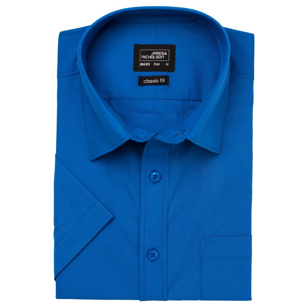 James & Nicholson Pánska košeľa s krátkym rukávom JN680 - XL