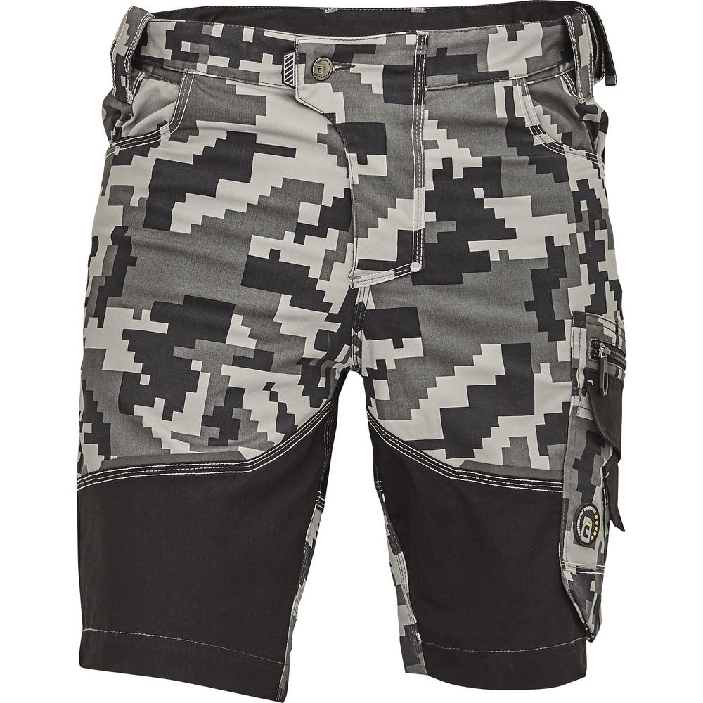 Cerva Pánske kraťasy NEURUM CAMOUFLAGE - Antracit | 48