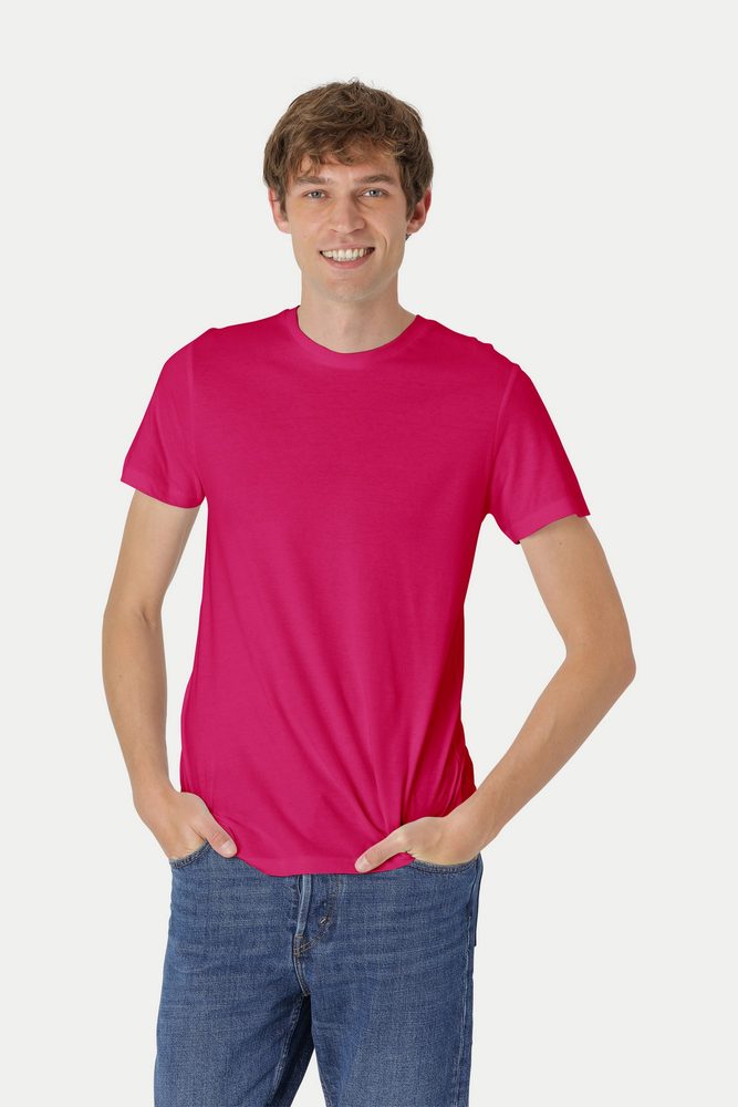 Neutral Pánske tričko Fit z organickej Fairtrade bavlny - Tmavý melír | XXXL