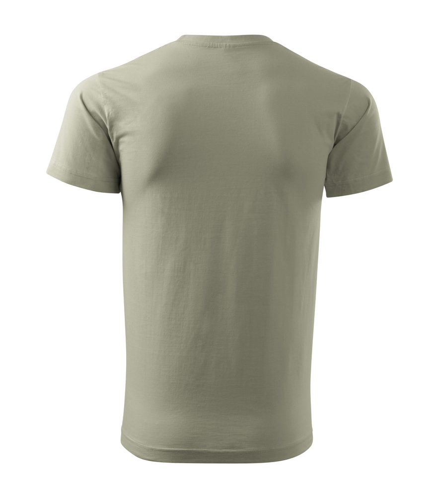 MALFINI Pánské tričko Basic - Khaki | XS