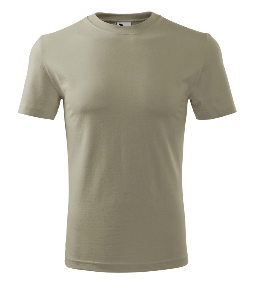 MALFINI Pánské tričko Classic New - Světlá khaki | M