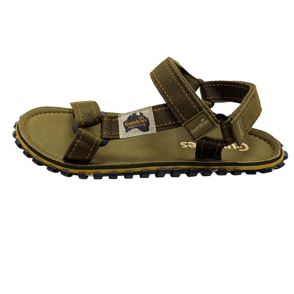 Gumbies Sandály Gumbies Tracker - Khaki | 40